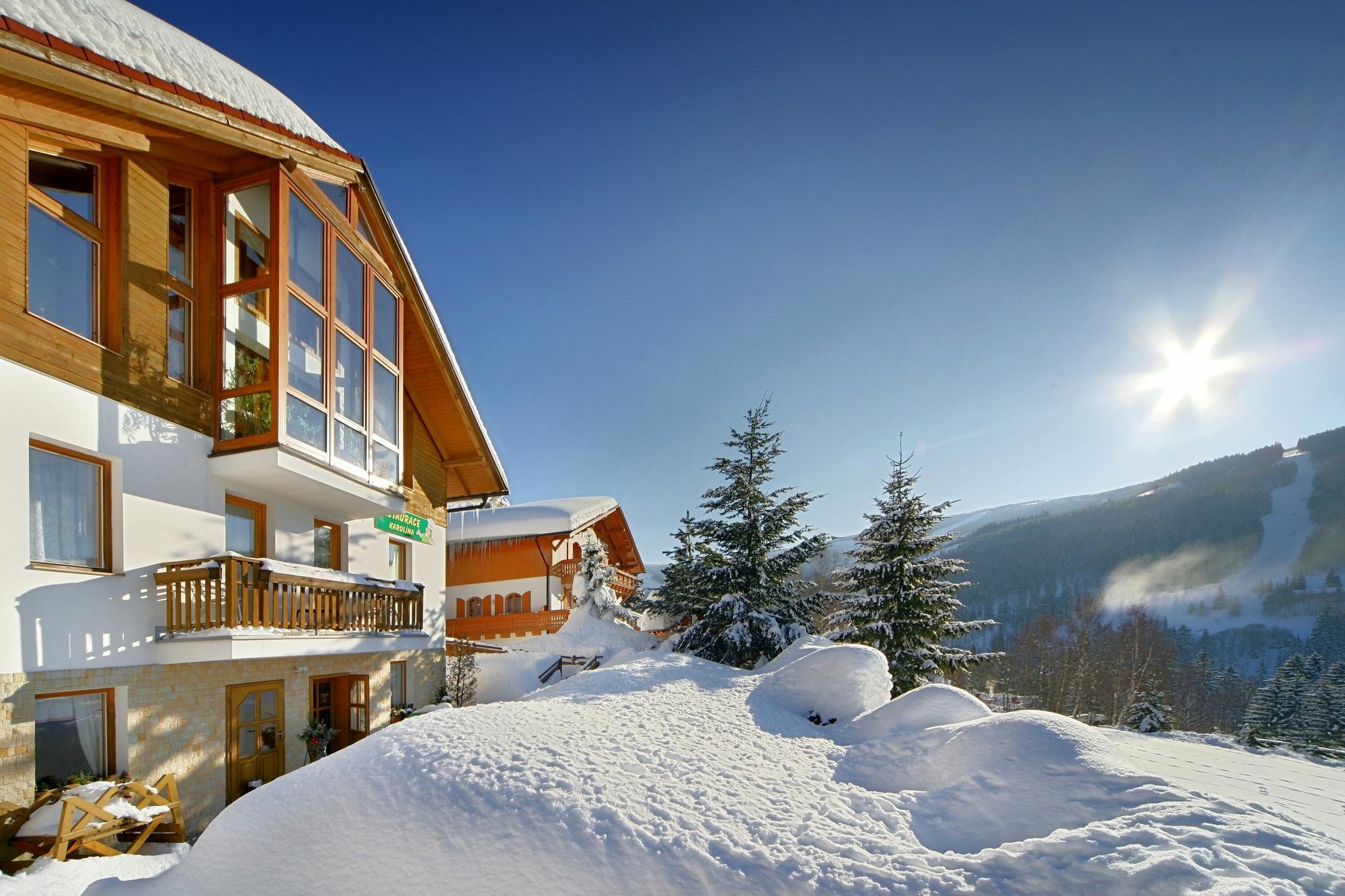 Pension Karolina Hotel Spindleruv Mlyn Exterior photo