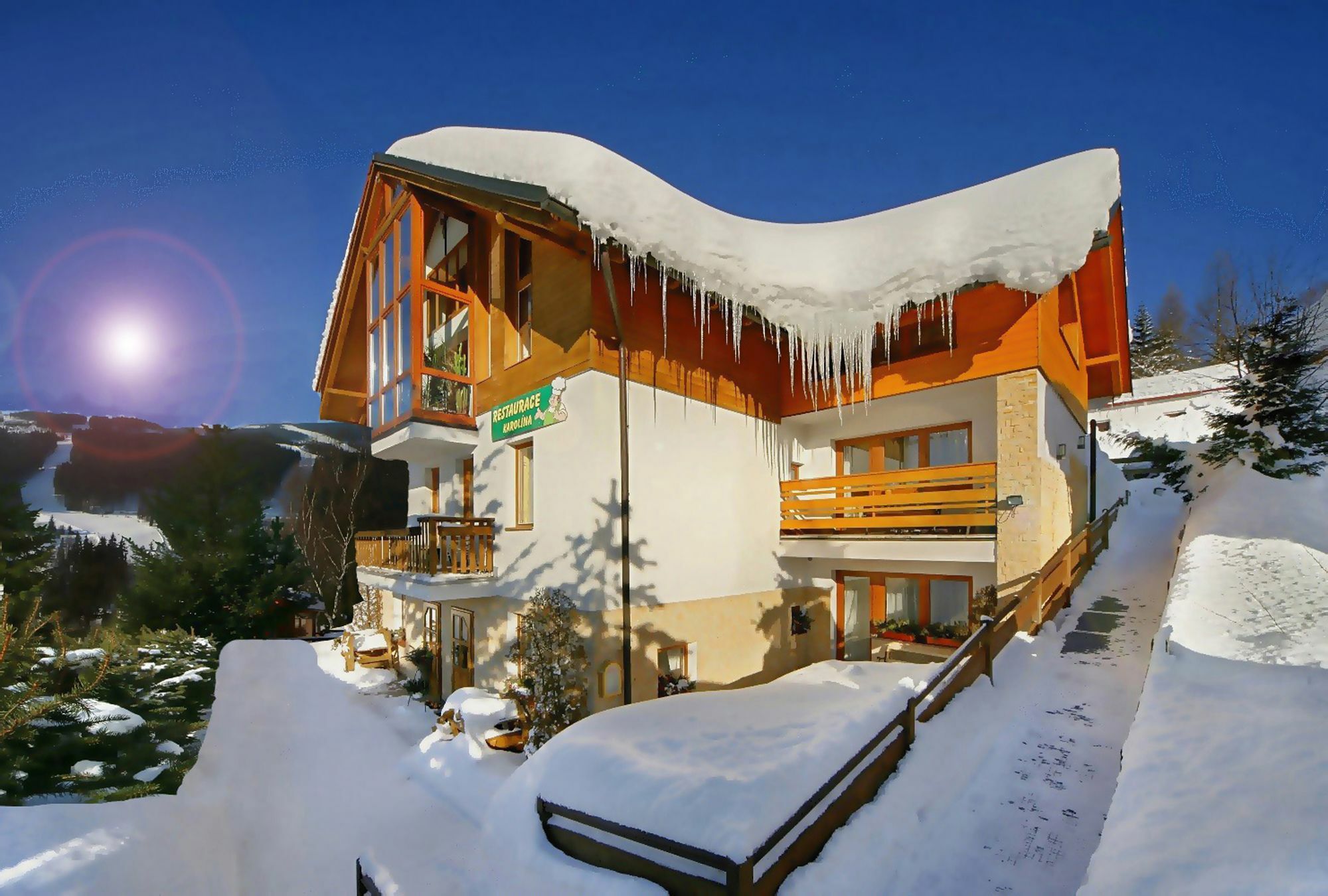 Pension Karolina Hotel Spindleruv Mlyn Exterior photo